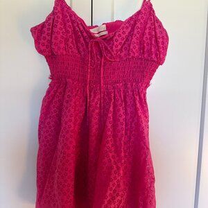 Riley Smocked waist mini dress Urban Outfitters